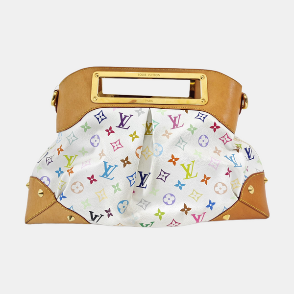 LV × TM JUDY Monogram Coated Canvas White