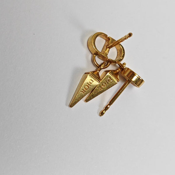 Metal Gold Earrings