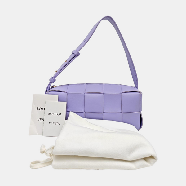 Intrecciato Small Lambskin Purple
