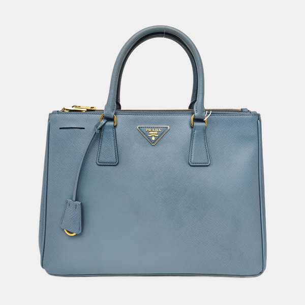 Galleria Large Calfskin Blue