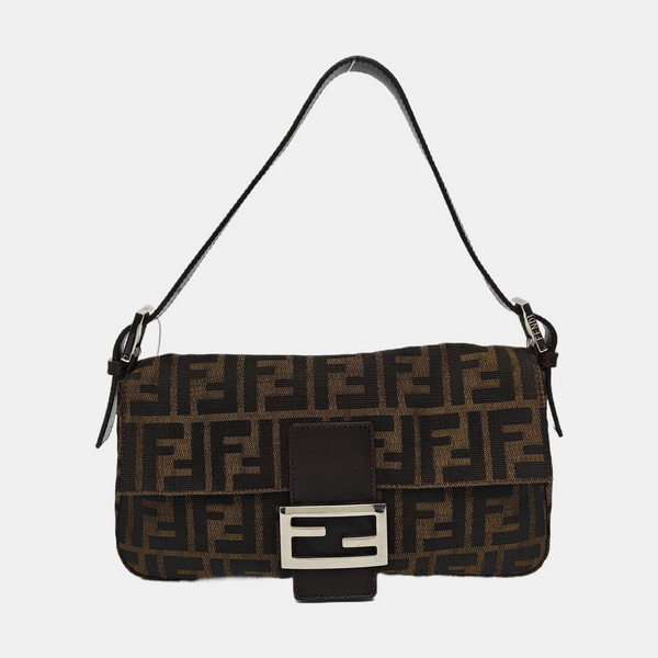 Baguette Medium Canvas Brown