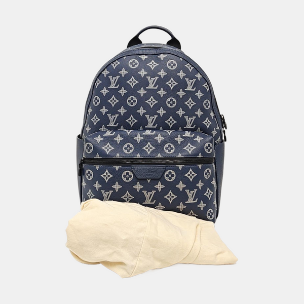 DISCOVERY Monogram Calfskin Blue