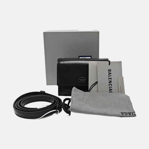 Sharp Calfskin Black