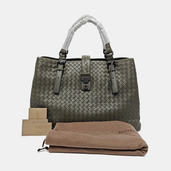 Roma Medium Calfskin Green
