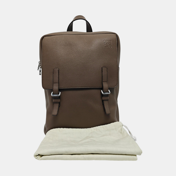 Calfskin Backpack Gray