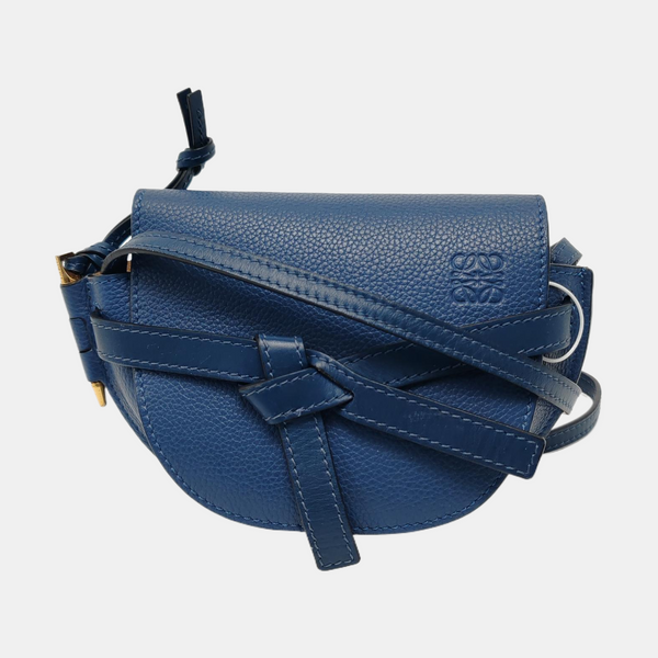Gate Mini Calfskin Blue
