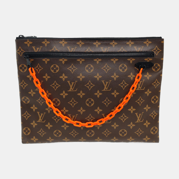 A4 Monogram Coated Canvas Brown