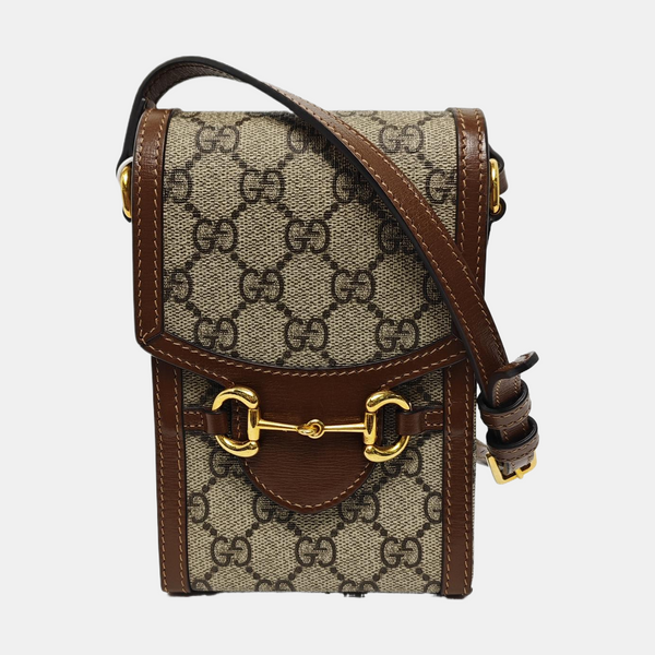 Horsebit 1955 Mini Coated Canvas Beige