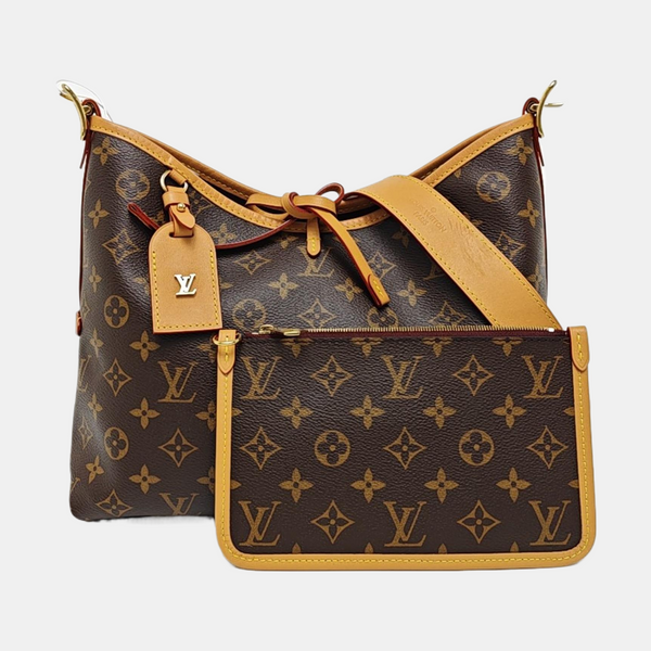 CARRYALL PM Monogram Coated Canvas Brown