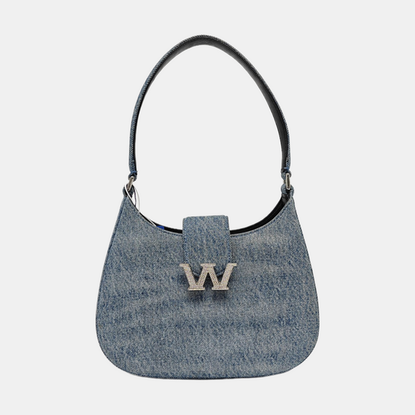 Denim Shoulder Bag Blue