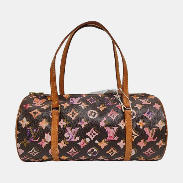 PAPILLON 30 Monogram Coated Canvas Brown
