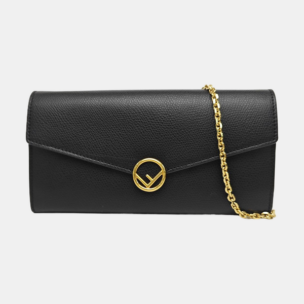 Calfskin Crossbody Bag Black