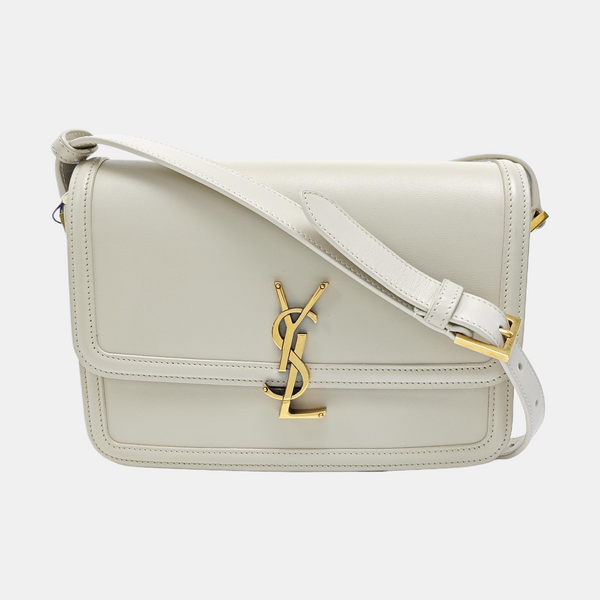 SOLFERINO Medium Calfskin White