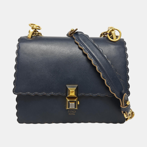 Kan I Mini Calfskin Blue