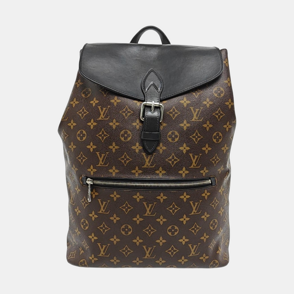 PALK Monogram Coated Canvas Brown