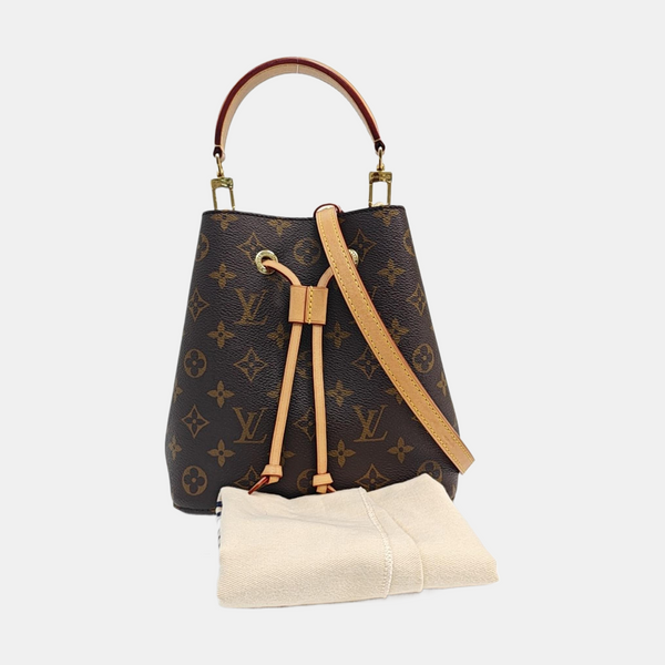 NÉONOÉ BB Monogram Coated Canvas Brown