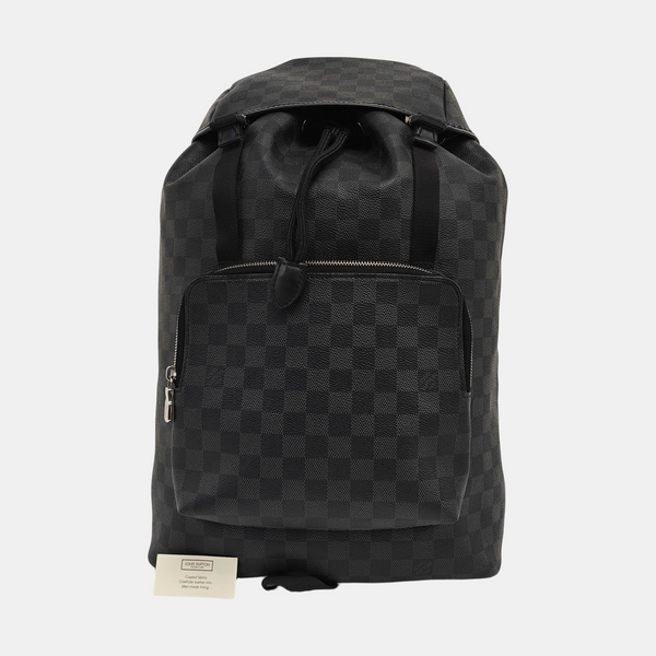 CHRISTOPHER Damier Graphite Coated Canvas Gray