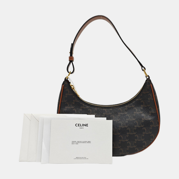 AVA Small Coated Canvas Brown
