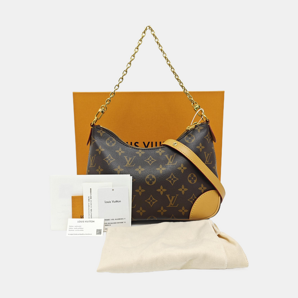BOULOGNE Monogram Coated Canvas Brown