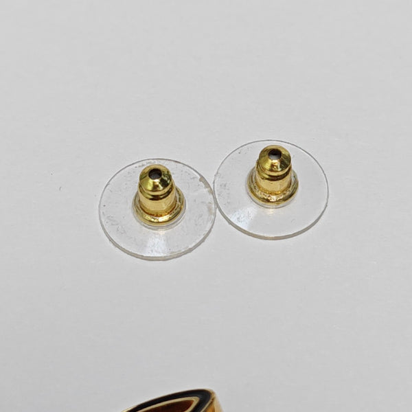 Metal Gold Stud Earrings