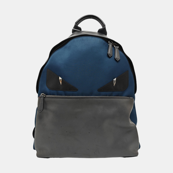 Calfskin Backpack Blue