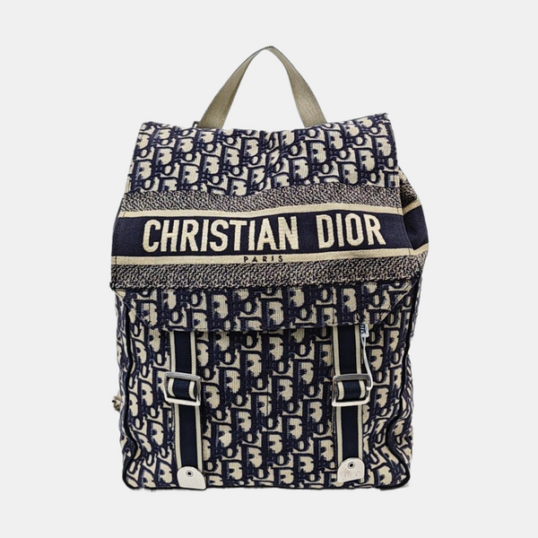 Diorcamp Large Canvas Blue
