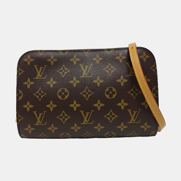 ORSAY Monogram Coated Canvas Brown
