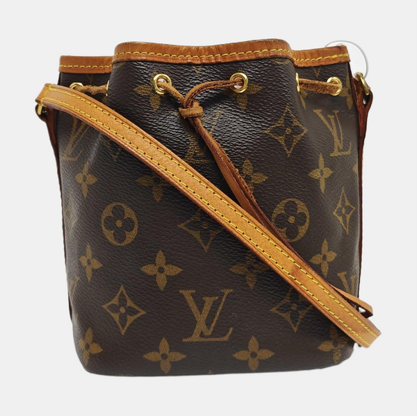NÉONOÉ Nano Lona Revestida Monogram Marrón