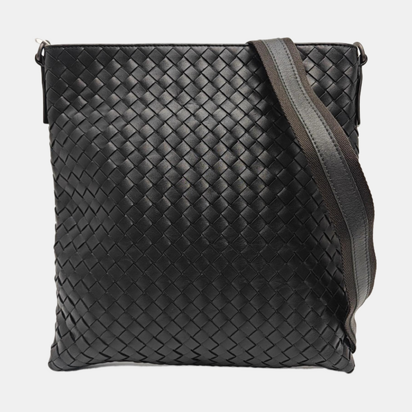 Calfskin Shoulder Bag Gray