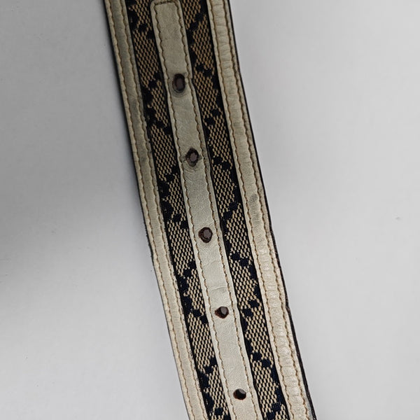 Fabric Belt Brown
