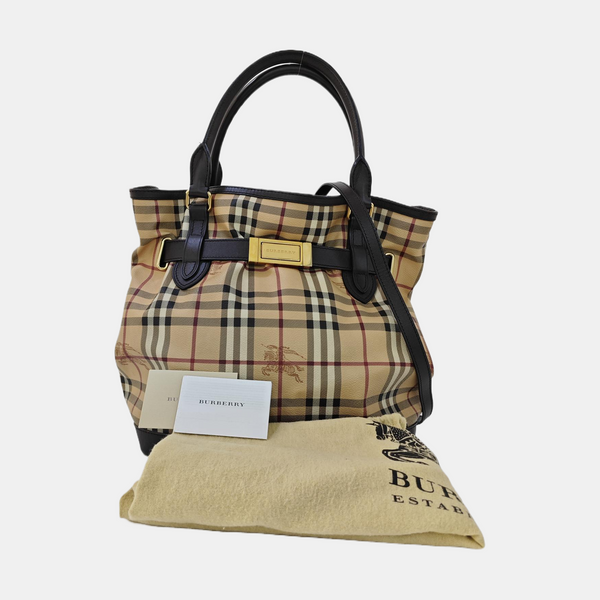 Golderton Small Coated Canvas Beige