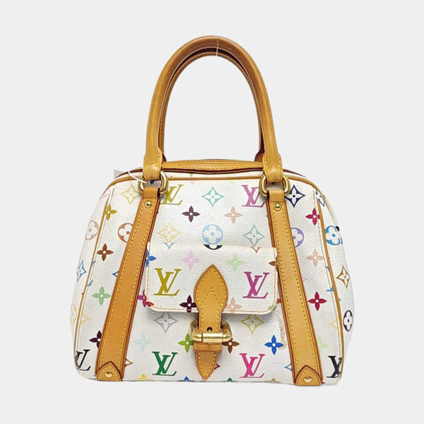 LV × TM PRISCILLA Monogram Coated Canvas White