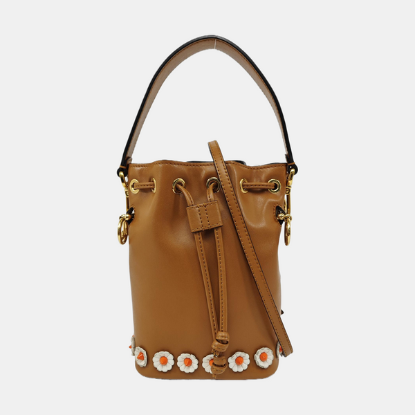 Mon Tresor Mini Calfskin Brown
