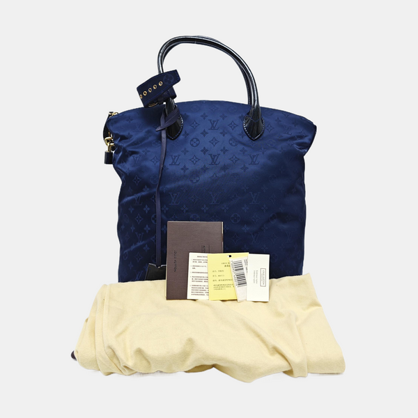 LOCKIT Monogram Fabric Blue