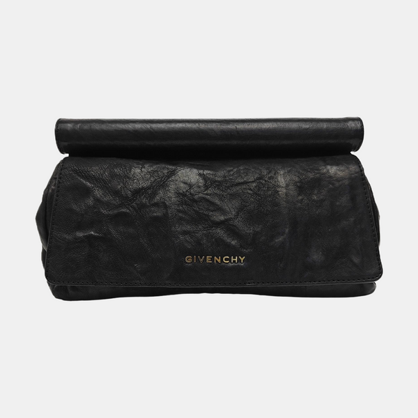 Calfskin Clutch Black
