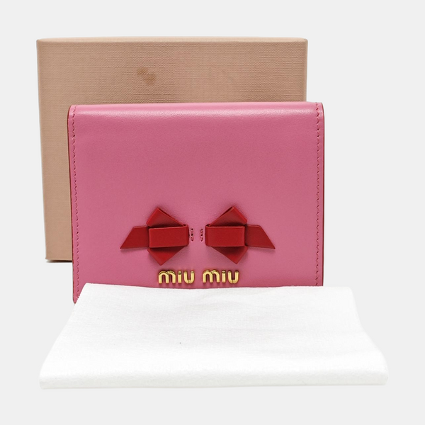 Calfskin Wallet Pink
