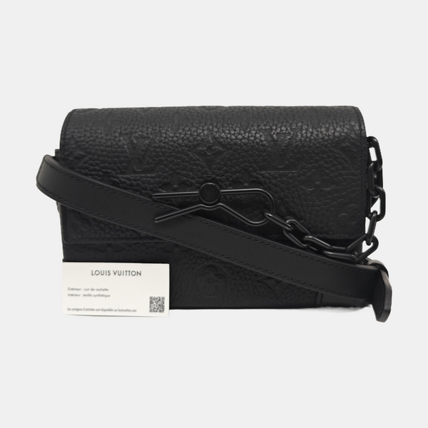 SOFT TRUNK Mini Monogram Calfskin Black