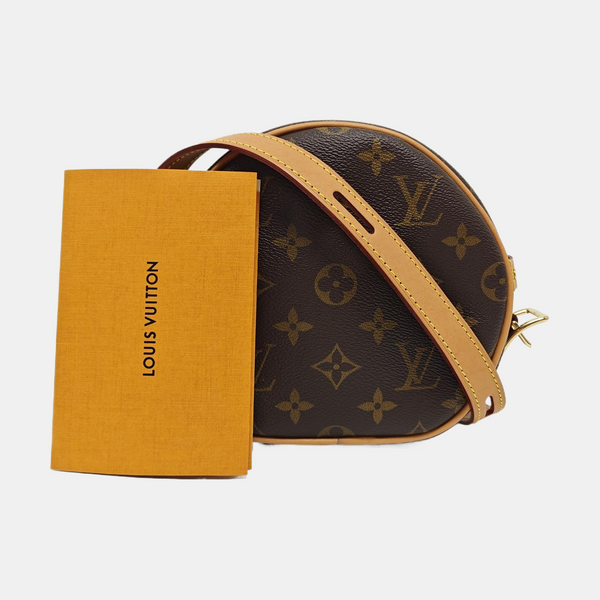 BOITE CHAPEAU PM Monogram Coated Canvas Brown