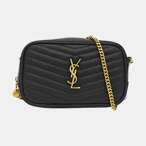 LOU Quilted Calfskin Black