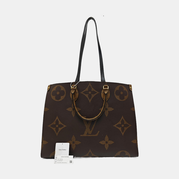 ONTHEGO GM Monogram Coated Canvas Brown