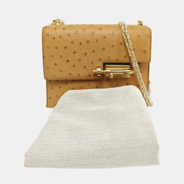 Verrou Ostrich Brown