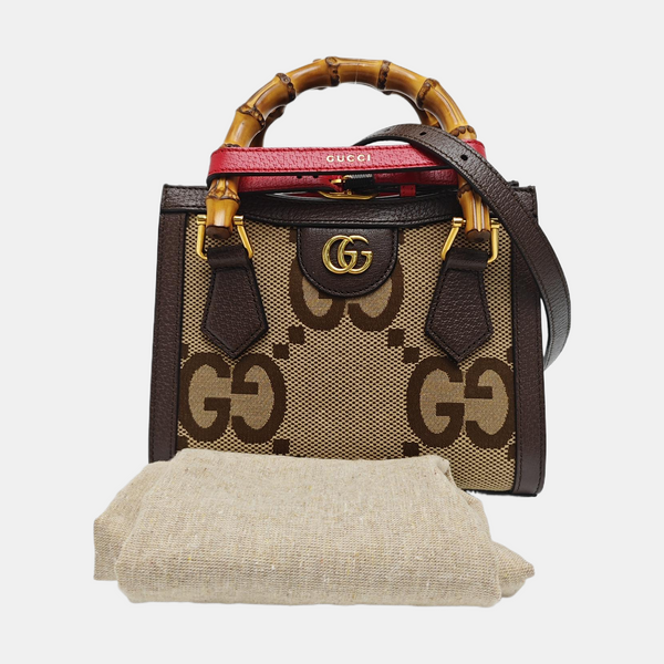 Diana Mini Monogram Canvas Beige