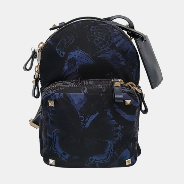 Rivet Colorblock Nylon Blue