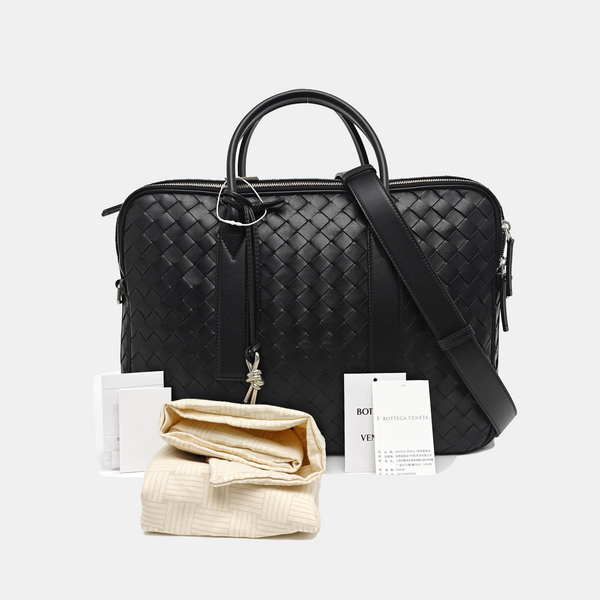 Calfskin Shoulder Bag Black