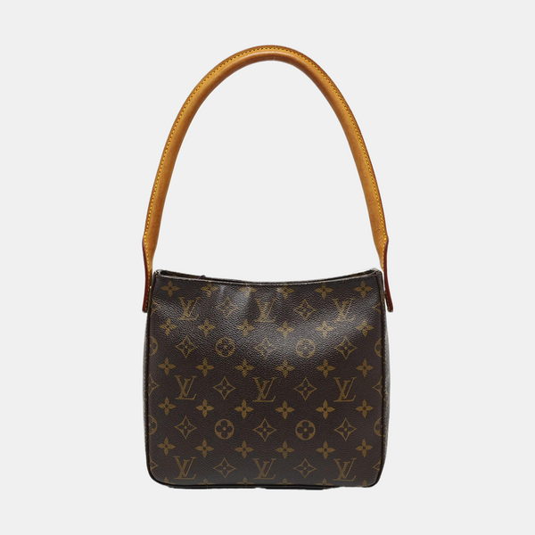 LOOPING MM Monogram Coated Canvas Brown