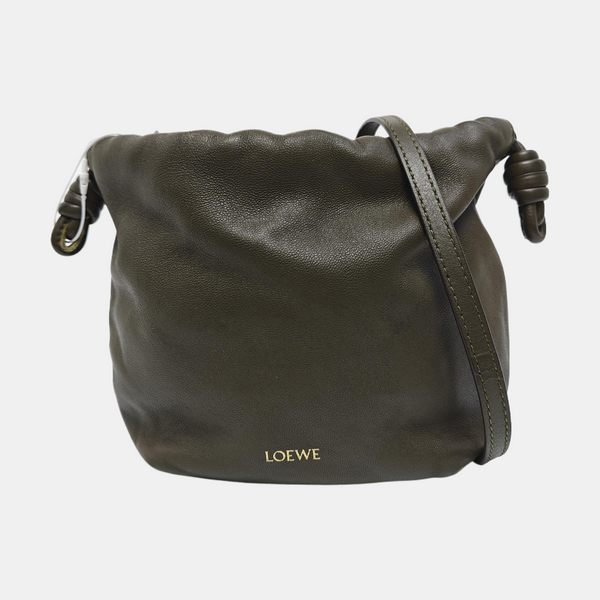 Lambskin Shoulder Bag Green
