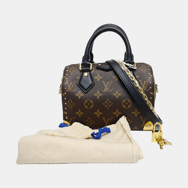SPEEDY TRUNK 20 Monogram Coated Canvas Brown