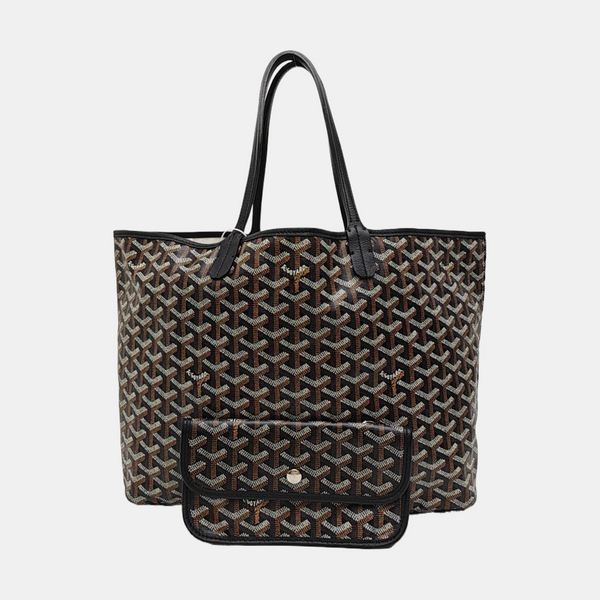 Saint Louis PM Coated Canvas Black