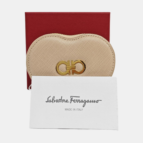 Gancini Calfskin Brown