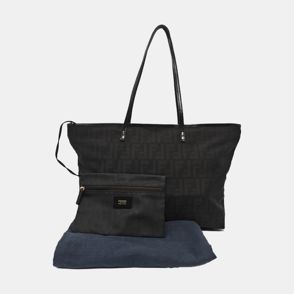 Fabric Tote Bag Brown